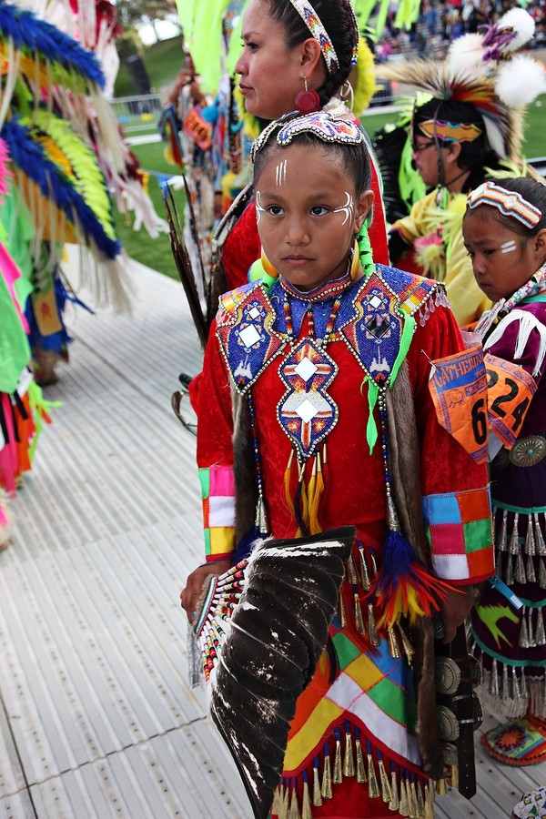 native american children