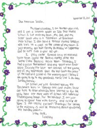 Letter to an American Soldier