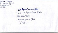 Letter to an American Soldier