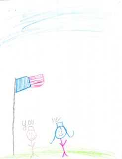 Thank you to American Soldiers art from Lyon Elementary School Republic MO