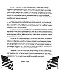 Letter to an American Soldier