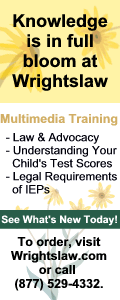 Wrightslaw Multimedia Training Spring Ad