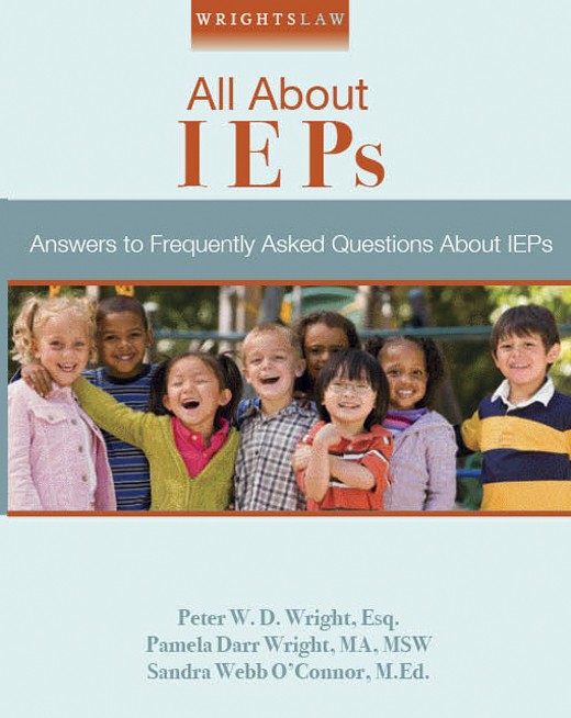 cover image of Wrightslaw: All About IEPs