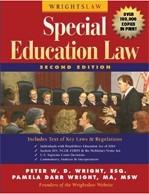 Cover of  Wrightslaw: Special Education Law by Peter Wright and Pamela Wright