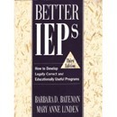 Better IEPs by Barbara Bateman