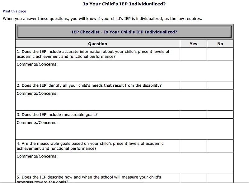IEP Binder Checklist 57 OFF Www elevate in