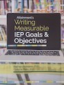 Writing Measurable IEP Goals and Objectives
