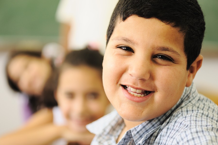 boy appears upset when struggling in school