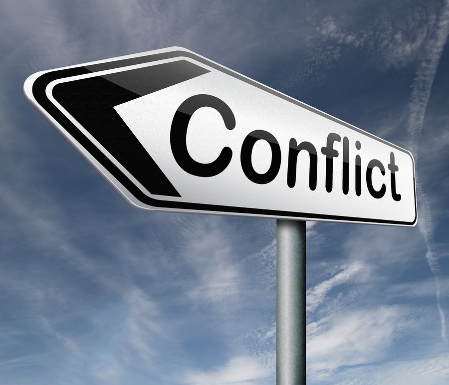 conflict sign