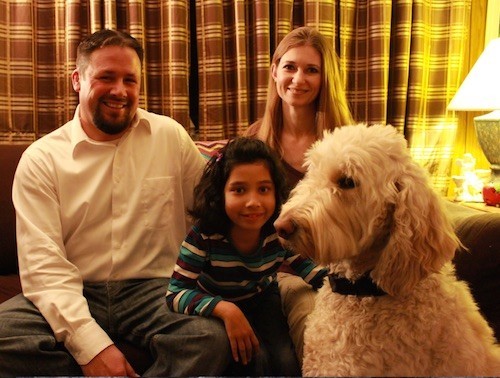 Ehlena Fry with parents Brent and Stacy Fry