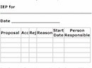 IEP parent input form