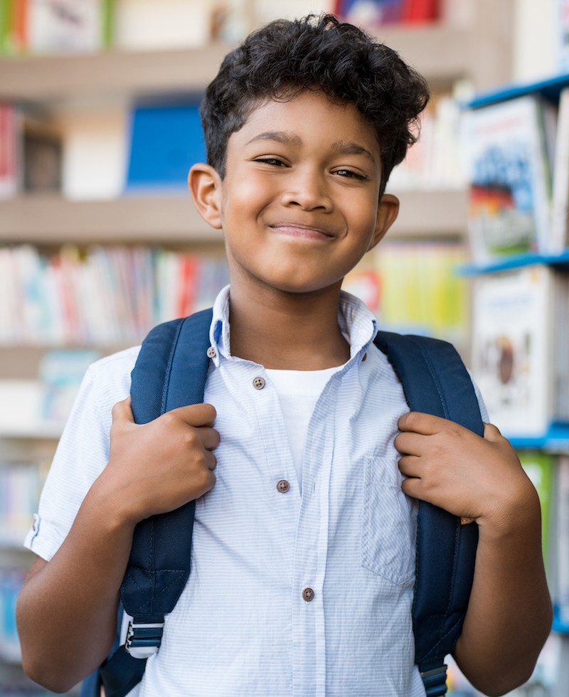 image of boy with doctor