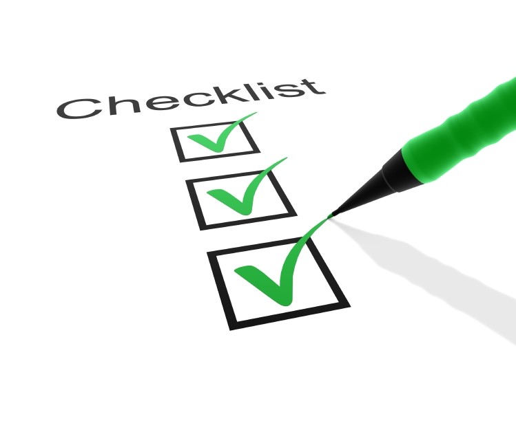 checklist picture