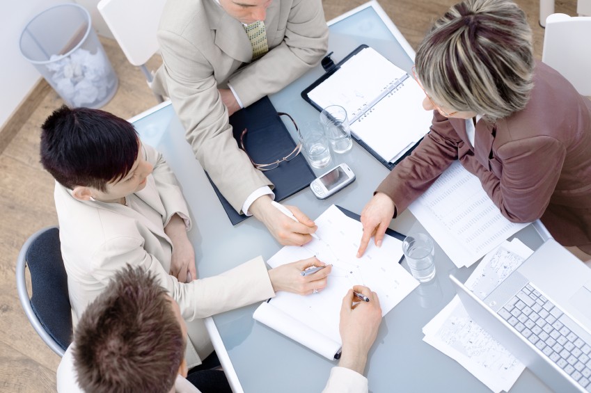 image of parent school meeting