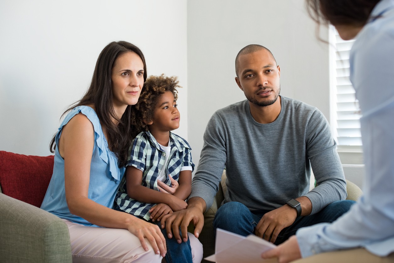 image of parents at school meeting