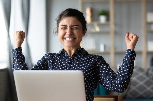 smiling woman during Wrightslaw training