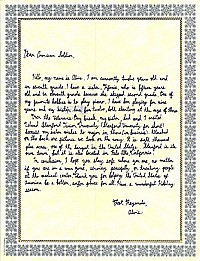 Letter to an American Soldier