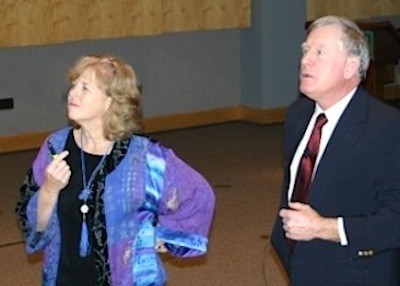Pete and Pam Wright at the Institute of Special Education Advocacy at William and Mary Law School 