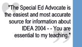The Special Ed Advocate