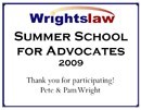 Summer School for Advocates Certificate