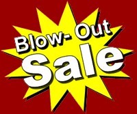 Weekend Blowout Sale