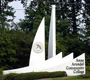 Entrance to Anne Arundel Community College 