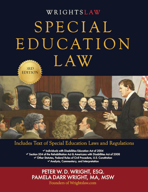 Wrightslaw Special Education Law Book