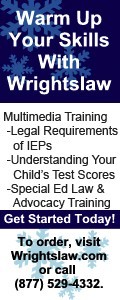 special eduation law and advocacy webex training ad